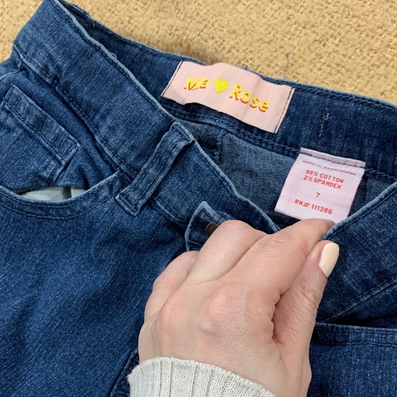 Classic Dark Blue Denim Jeans - Picture 2 of 4